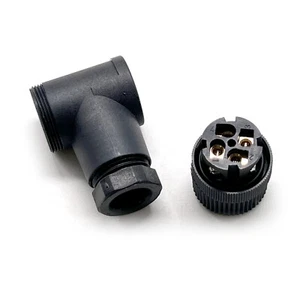 Turck B 8241-0 Circular M12 Eurofast 4 Pin Wireable Connection Plug Right U6556 - Picture 1 of 12