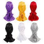 6 Pcs Silk Bonnet For Curly Hair Wave Hat Fashion
