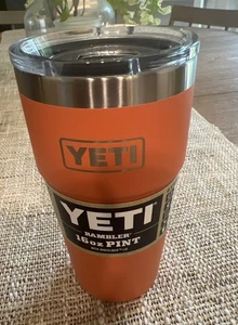 Yeti High Desert Clay Rambler 16oz Pint With Magslider Lid - Picture 1 of 3