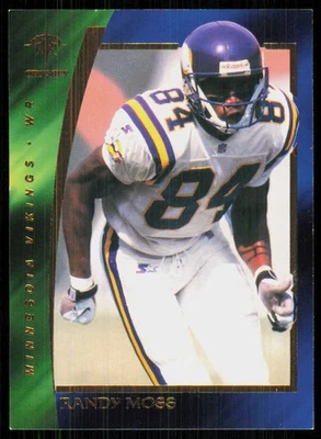 Collector's Edge Odyssey Randy Moss Minnesota Vikings #56 2000 Foto 1 de 2