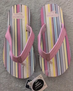 Osh Kosh Toddler Sandals Size XL 11-12 New Pink Flip Flops NWT - Picture 1 of 7
