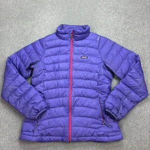 Patagonia Jacket Kids XXL Purple Puffer Duck Down Sweater Insulated Coat Youth* - Picture 1 of 14