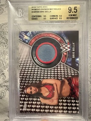 2018 Topps WWE MR-BB Brie Bella Relic /199 - Image 1 of 3