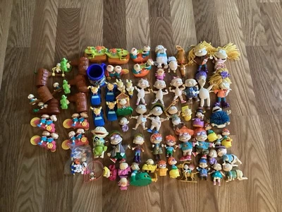Lote de brinquedos Rugrats Nickelodeon vários tamanhos em bom estado 67 peças - Imagem 1 de 4