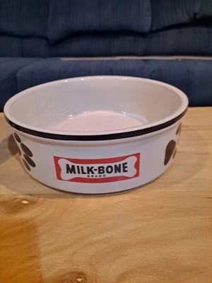 Vintage Milk Bone Ceramic Dog Dish - Image 1 of 4