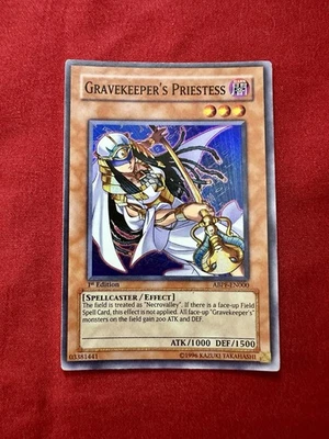 Gravekeeper's Priestess - ABPF-EN000 - 1st Edition - Super Rare - Image 1 of 4