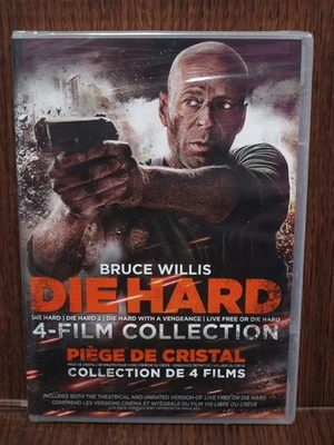 DVD Die Hard Collection Die Hard 1 2 3 4 Bruce Willis Widescreen NEW SEALED - Image 1 of 2