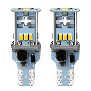 LED Reverse Backup Plate Light Bulbs Super Bright White W16W 921 912 T15 6000K - Picture 1 of 14