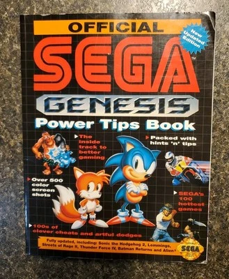 Sega Genesis Official Power Tips Prima Strategy Guide Book 🔥🔥 Foto 1 de 4
