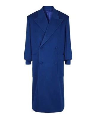 Givenchy Mens Oversized Wool Blend Long Coat - Image 1 of 3