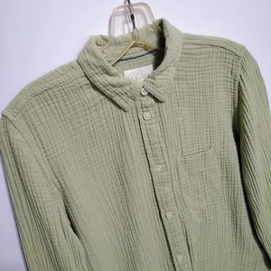J.CREW Re-Imagined Garçon classic double-gauze button-up cotton shirt Size 12 - Picture 1 of 13