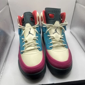 Jordan Spizike Big Kids' Shoes (FD4653-163, Coconut Milk/Active Pink/) Size 5 - Picture 1 of 8