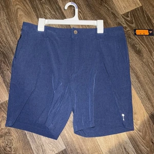 Margaritaville UPF 30+ Men’s Shorts, Size 36Wx7L, 4 Way Stretch, Quick Dry Blue - Picture 1 of 3
