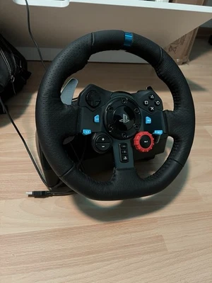 Logitech G29 Driving Force Rennlenkrad, Schwarz, PC/PS4/PS5, inkl. Pedale - Bild 1 von 4