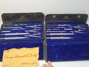2 Vintage Keuffel & Esser MINUSA Serie "S" und 796 Zeichensets Ingenieur - Bild 1 von 17
