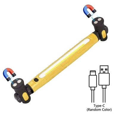 1250LM Magnetic Work Light 20W Rechargeable LED Light Bar Camping light w/ hook - Image 1 of 4