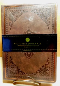 Victoria's Journals ~ Vintage schokobraun Handtasche Journal Buch versiegelt NEU!! - Bild 1 von 24