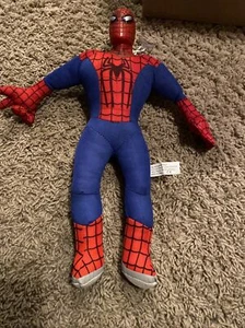 amazing spiderman plush window cling soft body plastic head E - Picture 1 of 3