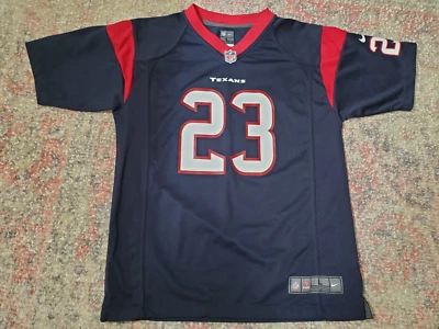 Camiseta de fútbol Nike Arian Foster Houston Texans local azul talla juvenil L 14/16-usada en excelente estado Foto 1 de 4