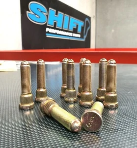 tpi 55mm Extended Wheel Studs - Suits Mitsubishi EVO 7, 8, 9, 9 Wagon, X - Picture 1 of 3