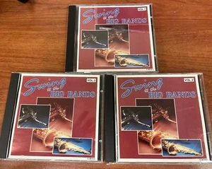 SWING TO THE BIG BANDS: VOL. 1, 2 & 3 CDs VARIOUS ARTISTS. Ex Condition. ho - Picture 1 of 5