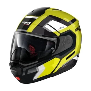 CASCO MODULARE Nolan N90-3 LIGHTHOUSE 48 YELLOW BLACK TAGLIA XS - Picture 1 of 1