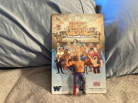 1985 WINSTON TOYS HULK HOGAN'S ROCK N WRESTLING COLLECTABLE ERASER:  IRON SHIEK Cover