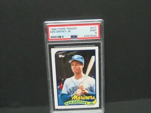 1989 TOPPS TRADED KEN GRIFFEY JR PSA 9 - Bild 1 von 2