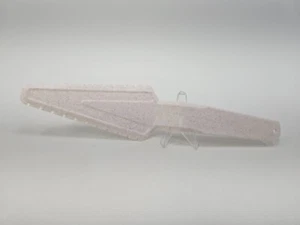 Vintage Tupperware Pie/Cake Server 1228 Speckled Burgandy Pink NOS - Picture 1 of 3