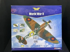 Corgi AA33902 Supermarine Spitfire MK1 P9386/QV-K Sqn. Brian Lane Airplane 1:32 - Picture 1 of 11