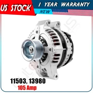 For 2006-2008 Acura CSX Alternator 2.0L,04-08 TSX 2.4L,03-07 Honda Accord 2.4L - Picture 1 of 7