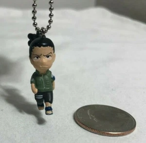 NARUTO SHIPPUDEN 3D Figure Keyring Series SHIKAMARU KEYCHAIN Opened Blind Bag - Picture 1 of 5