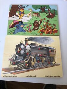 Train Puzzle & Winnie the Pooh Puzzle