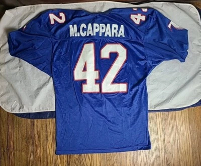 Vintage 90's Champion #42 HS Football Jersey Falcons Made in USA Men's Size XL  - Image 1 of 4