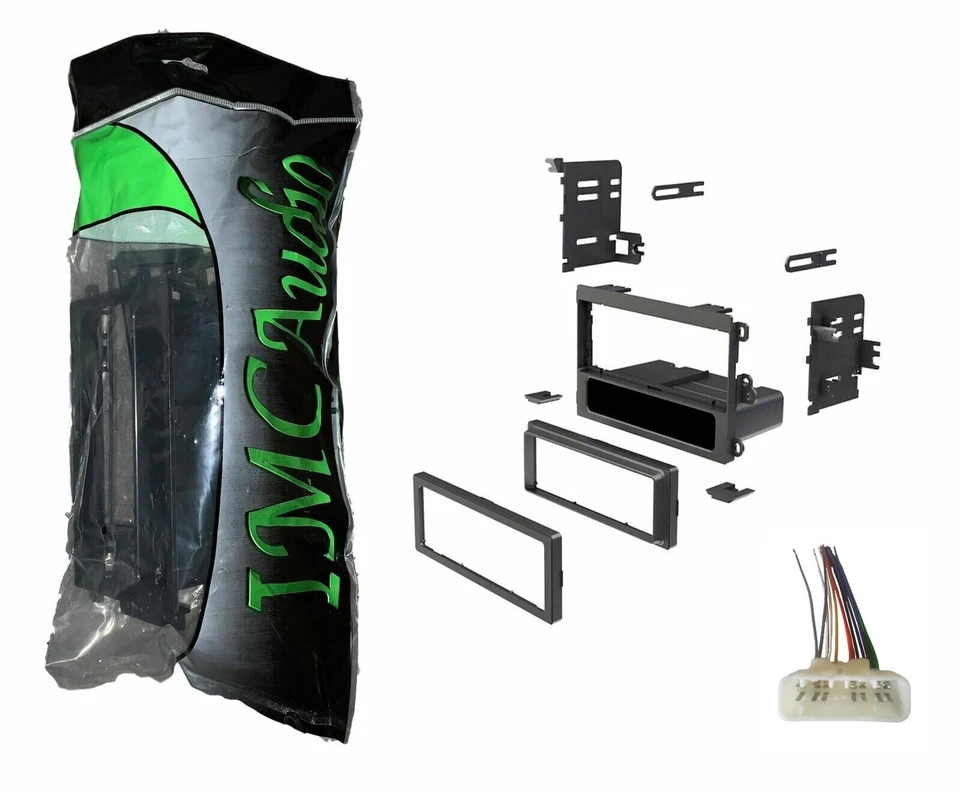 Kit de tablero de instalación de radio estéreo Din único arnés de cables estéreo Honda Isuzu Foto 1 de 1