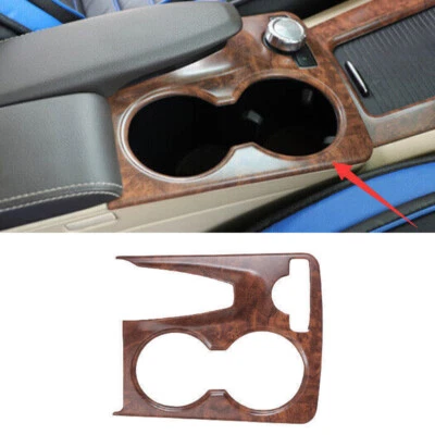 For Mercedes-Benz GLK 2009-2015 Peach Wood Console Gear Shift Water Cup Cover 1* — 第 1/4 张图片