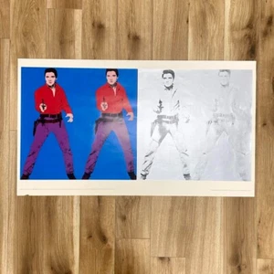ANDY WARHOL "Elvis I II" 1978 Art Gallery of Ontario Exhibition Poster - Picture 1 of 8