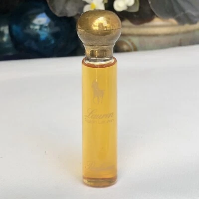 💝RARO Vintage LAUREN Ralph Lauren PURE PARFUM 1/3oz Mini Perfume de Viagem COSMAIR - Imagem 1 de 4