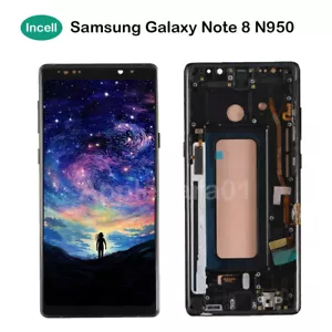 Incell für Samsung Galaxy Note 8 N950 LCD Display Bildschirm Baugruppe Schwarz Teile - Bild 1 von 9