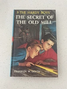 1987 Hardy Boys #3 The Secret of the Old Mill Hardcover Book F.W. Dixon Blueback - Picture 1 of 3