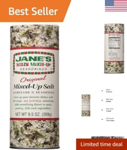 Original Salt Blend - All Natural - 9.5oz (Pack of 2) - Marinade & Seasoning - Picture 1 of 7
