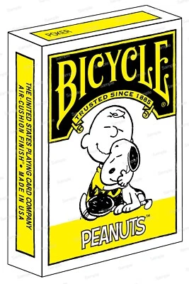 Snoopy Peanuts Bicycle Playing Cards Deck NEW Sealed - Image 1 of 4