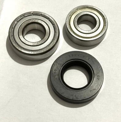 KIT CUSCINETTI E ANELLO DI TENUTA LAVATRICE INDESIT C00058969 6203ZZ 6204ZZ - Imagen 1 de 2