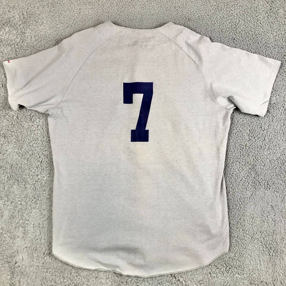 Camiseta de béisbol Wilson vintage años 90 adulto talla XL logotipo de Intel Company #7 hecha en EE. UU. Foto 1 de 4