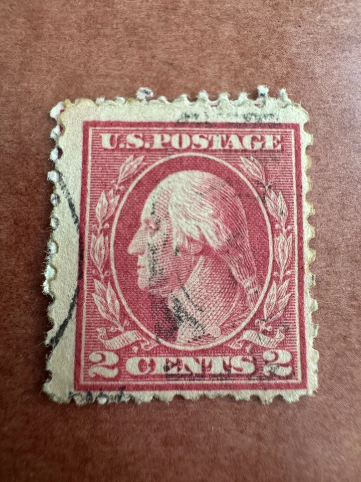 Early 1900's George Washington 2-cent Stamp Red - Image 1 of 1