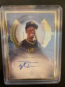 2020 Bowman Transcendent Autographs Taylor Trammell # /25 - Picture 1 of 2