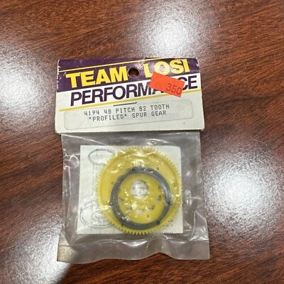 VINTAGE TEAM LOSI A-4194 48 PITCH 82 TOOTH PROFILED SPUR GEAR NIB - Image 1 of 4
