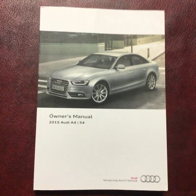 Audi A4 S4 2015 y Allroad manual del propietario guía de libros todos los modelos Foto 1 de 2