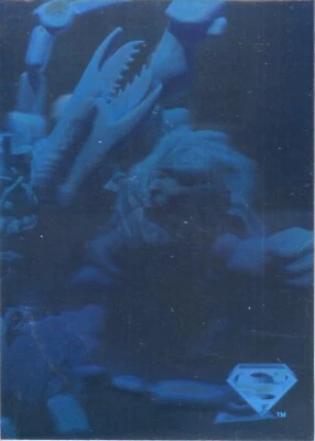 1996 Fleer/SkyBox Superman Holo Series #15 Overwhelmed! - Image 1 of 2