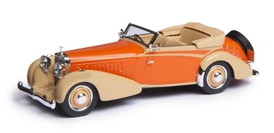 1934 Hispano Suiza J12 cabriolet di Vanvooren (tetto aperto) in scala 1:43 di... - Immagine 1 di 4